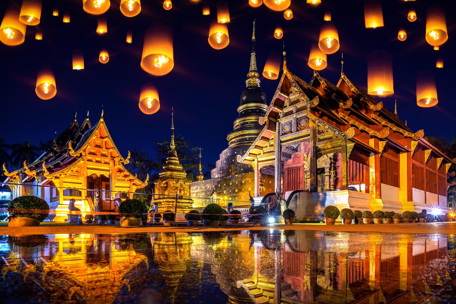 Temple Lanterns Chiangmai